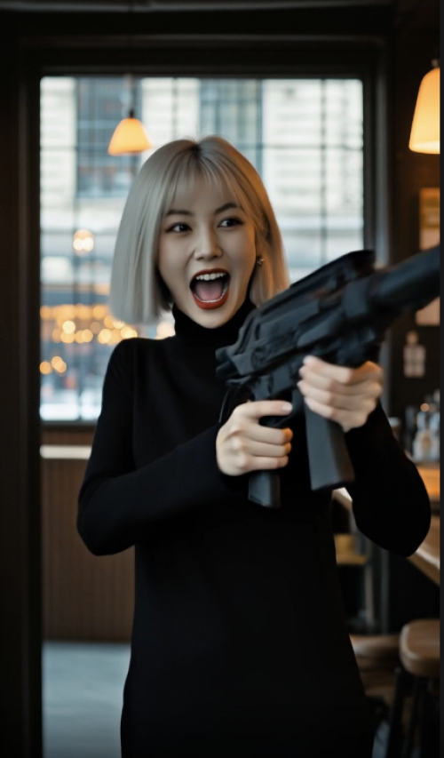 Transformez votre photo en une scène d'action avec Gun Shot